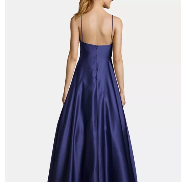 Satin Evening Gown - Picture 2 of 8